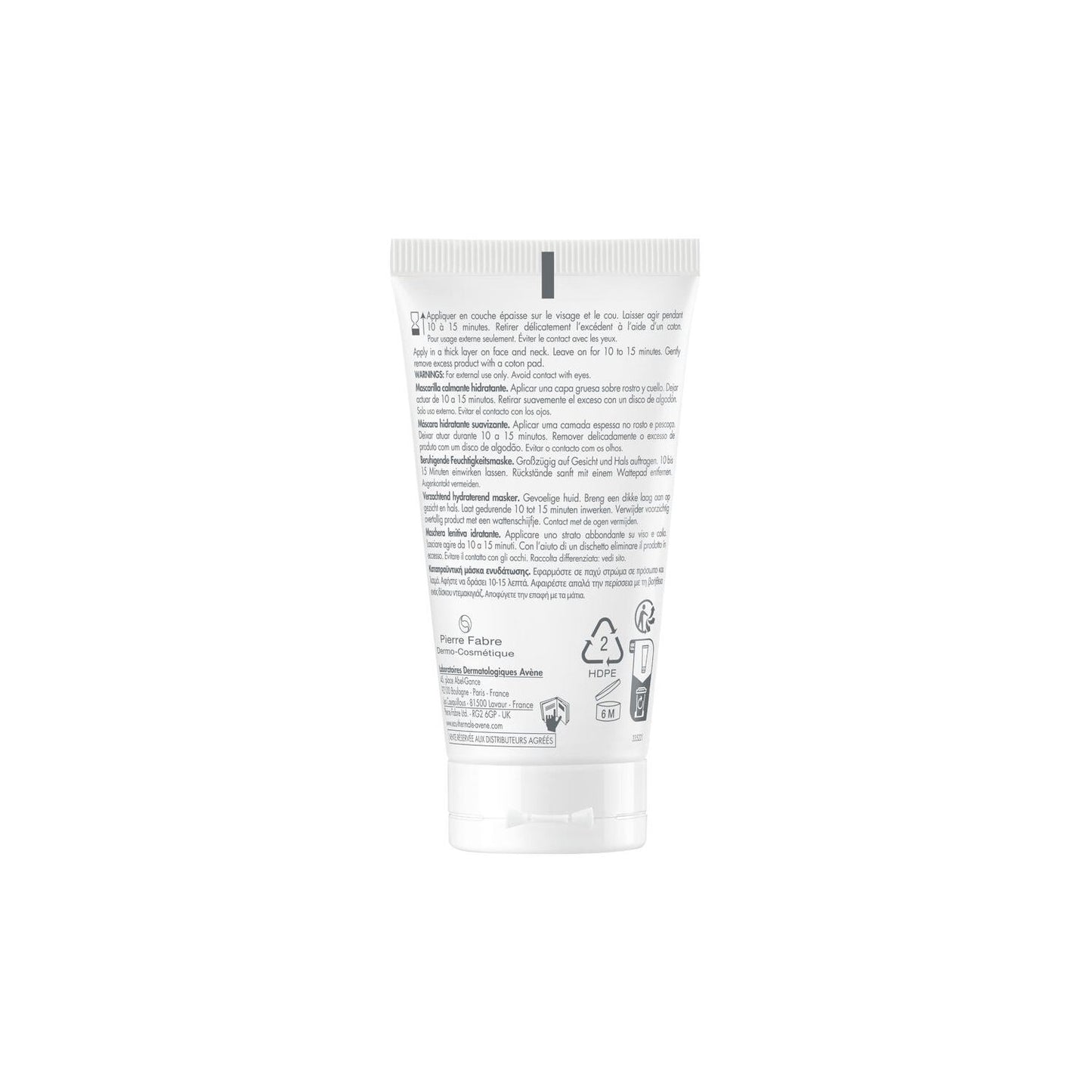 Avène Mascarilla Calmante Hidratante 50ml