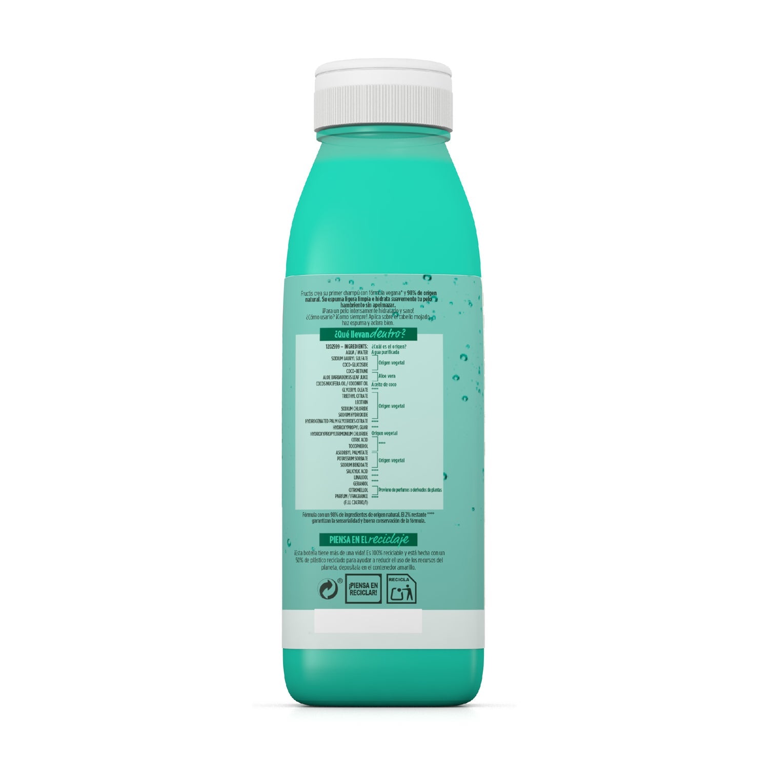 Garnier Fructis Hair Food Aloe Vera Champú Hidratante 350ml