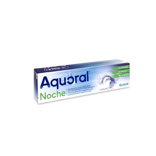 Aquoral Noche Pomada Ocular Lubricante 5g