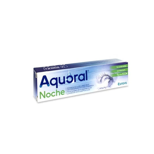 Aquoral Noche Pomada Ocular Lubricante 5g