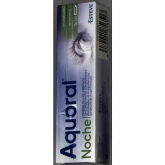 Aquoral Noche Pomada Ocular Lubricante 5g