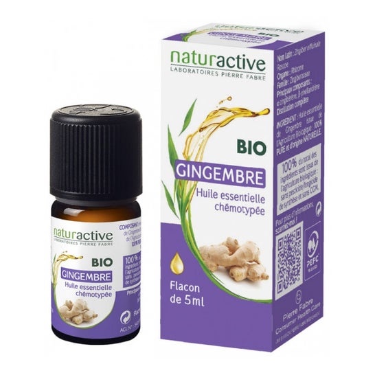Naturactive Huile Essentielle Gingembre Bio 5ml
