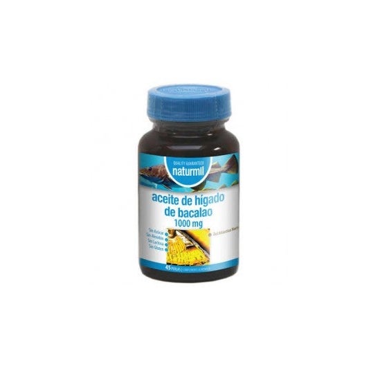 Naturmil Aceite De Higado De Bacalao 1000 Mg 45 Perlas