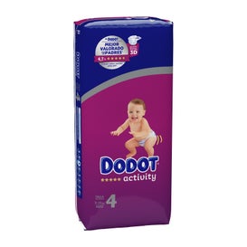 Dodot Activity pañal infantil T-4 48uds