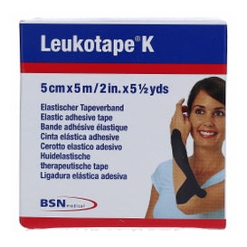 Leucotape K 5mx5cm negro