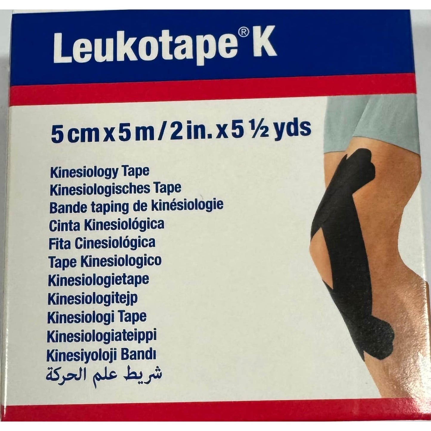 Leucotape K 5mx5cm negro