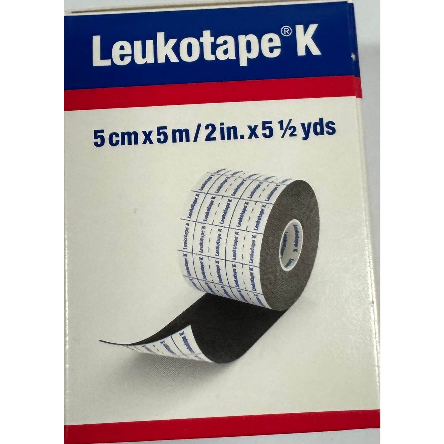 Leucotape K 5mx5cm negro