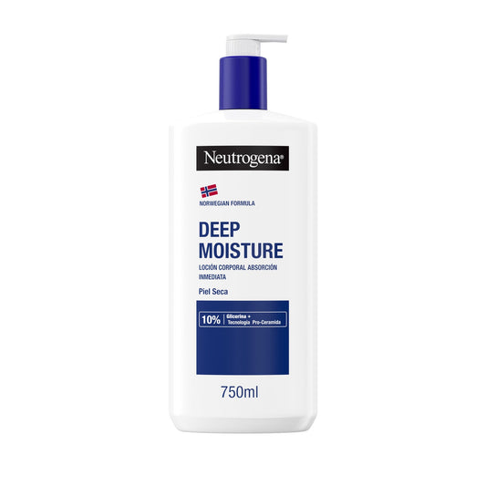 Neutrogena® Deep Moisture Loción Corporal Hidratación Profunda 750ml