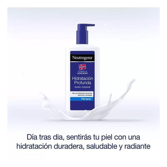 Neutrogena® Deep Moisture Loción Corporal Hidratación Profunda 750ml