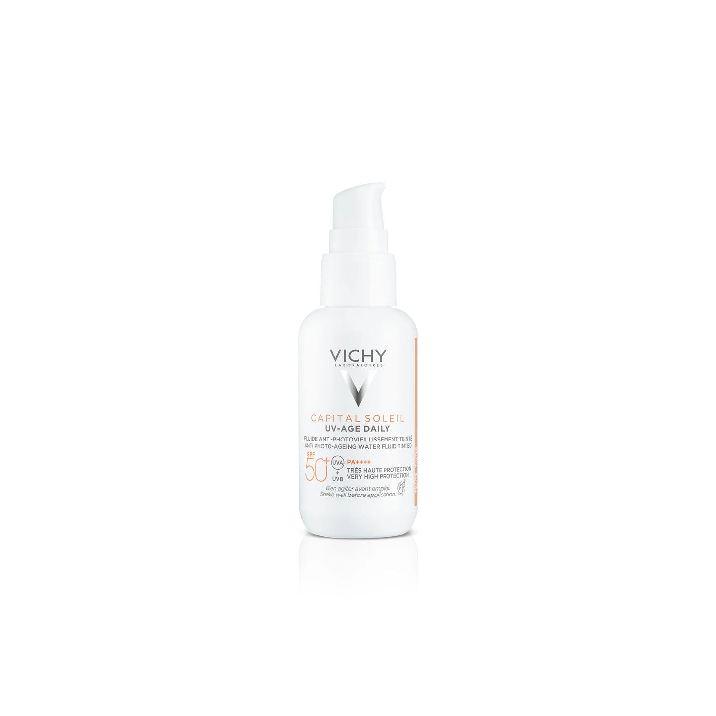 Vichy Capital Soleil UV-Age Daily Water Fluid SPF50+ con Color 40ml