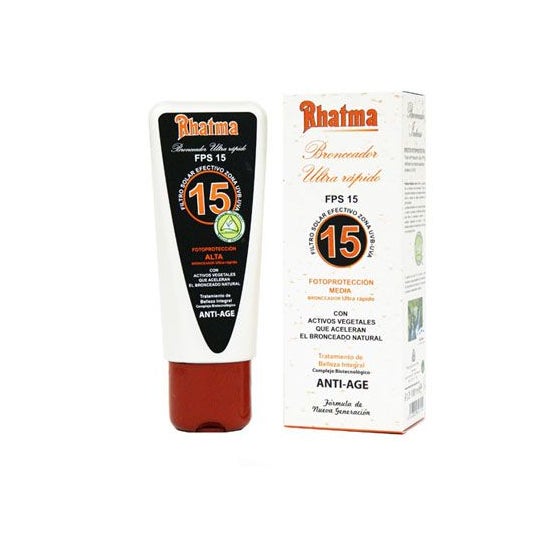 Rhatma Bronceador Ultra Rápido SPF15 100ml