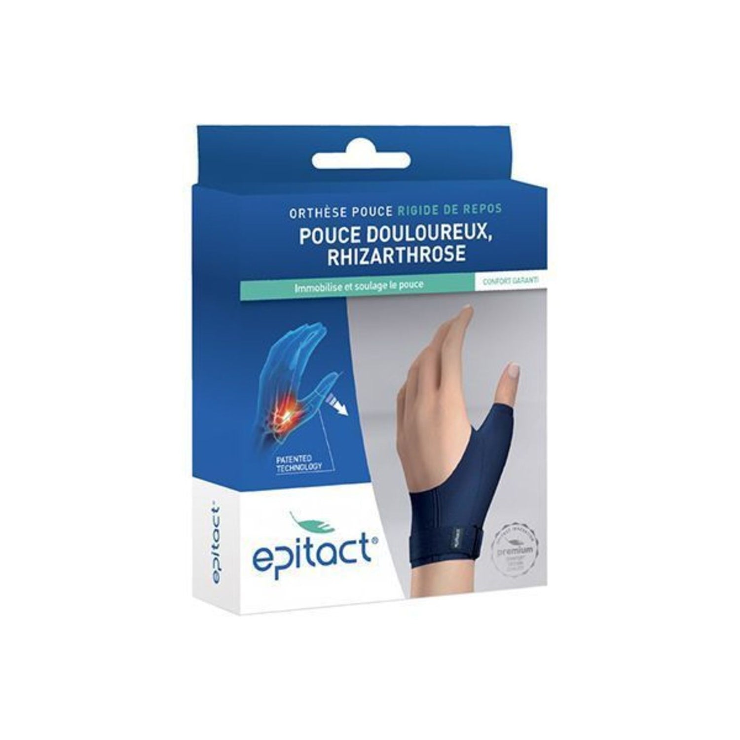 Epitact Ortesis Pulgar Soporte Rigido Marino Derecha TL 1ud