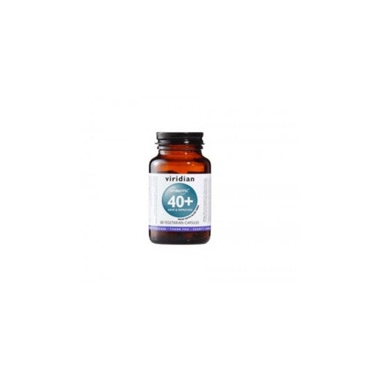 Viridian 40+ Synbiotic 60cáps