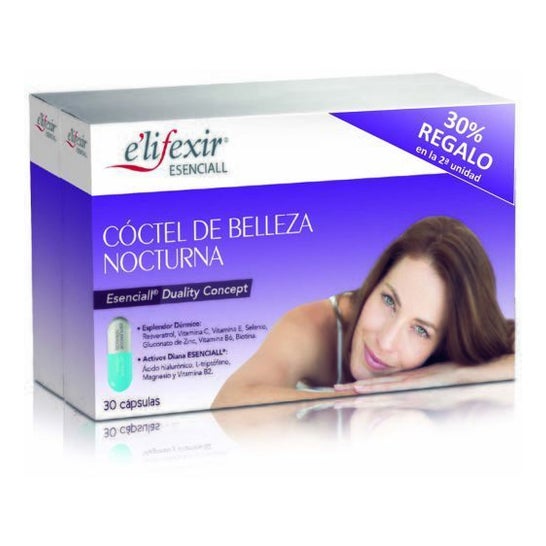 Elifexir Esenciall Coquetel de Beleza Noturna 60 caps