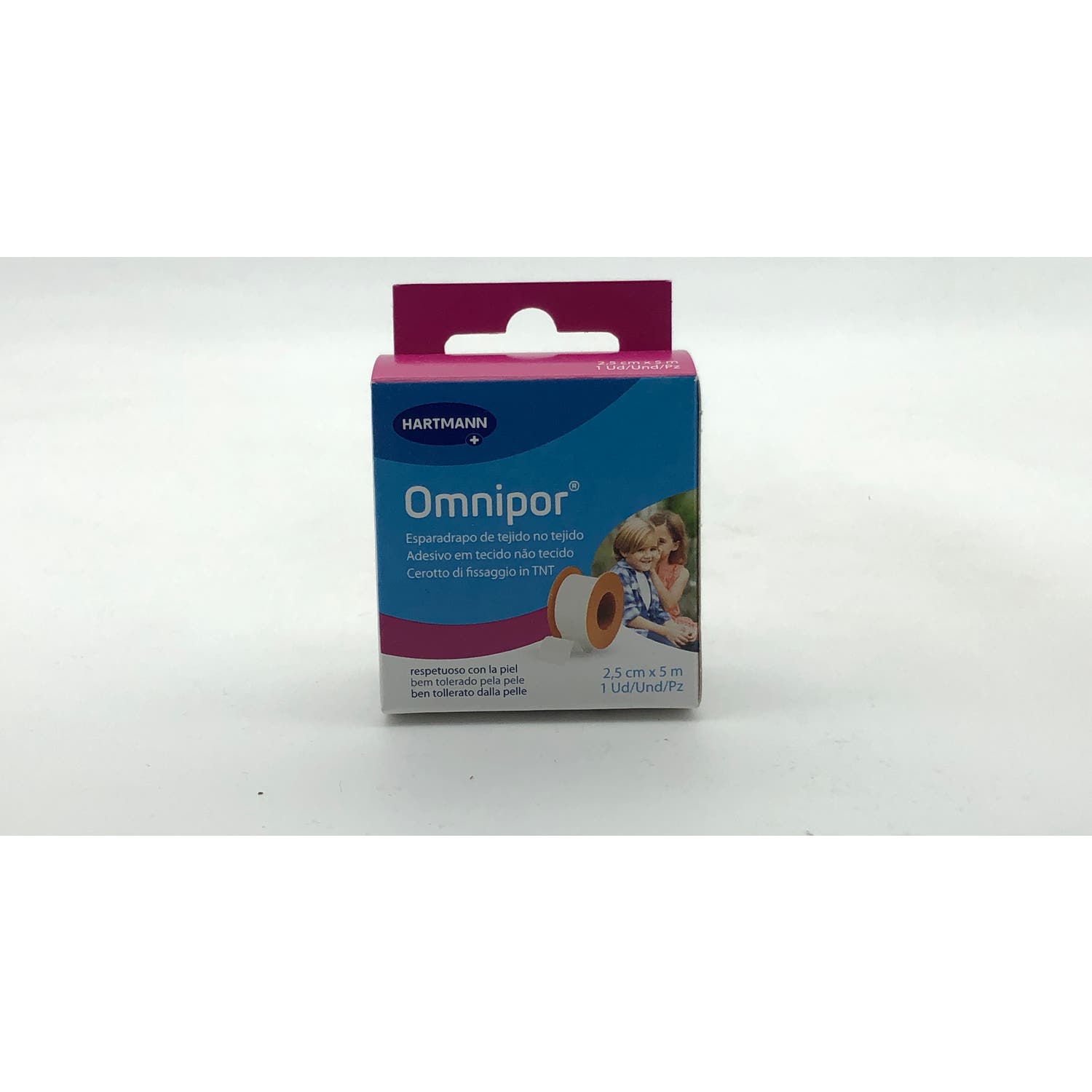 Omnipor esparadrapo papel 5mx2,5cm