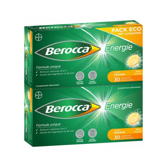 Berocca Energie Efervescente Sin Azúcar 60comp