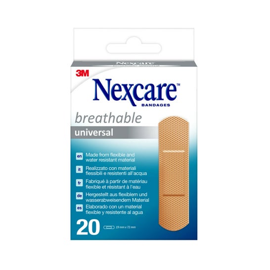 Nexcare® Universal tiras protectoras 19x76 mm 20 uds