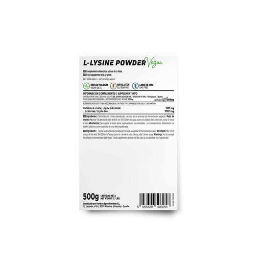 HSN L-Lisina en Polvo 500g