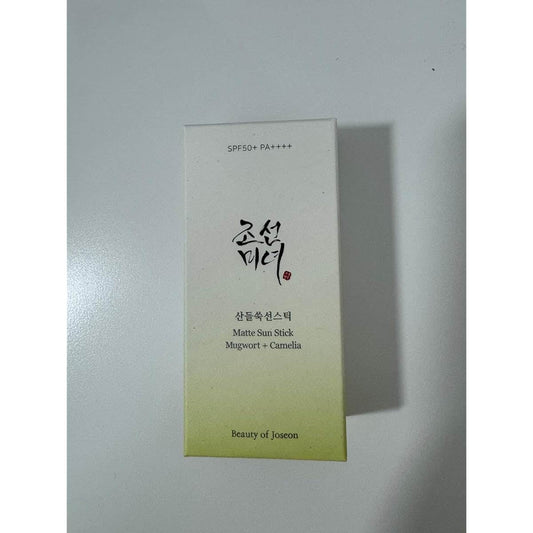 Beauty of Joseon Matte Sun Stick Mugwort + Camelia SPF50+ PA++++ 18g