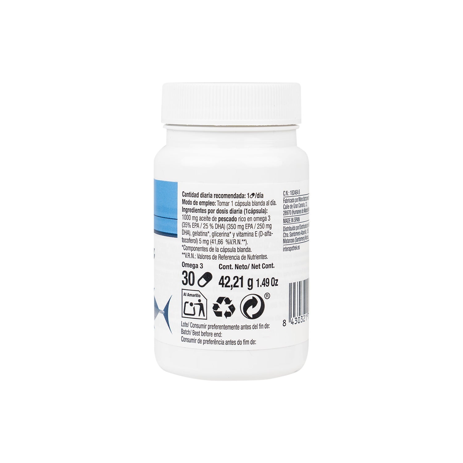 Interapothek Ia Omega3 30 Cáps