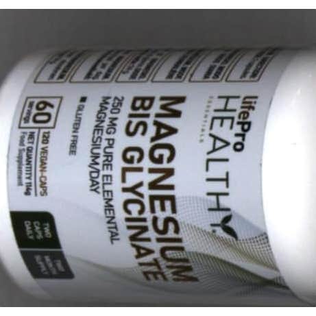 Life Pro Nutrition Bisglicinato de Magnesio 120caps