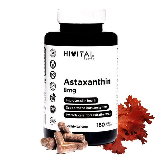 HIVITAL Astaxantina pura 8 mg 180 cáps