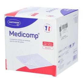 Medicomp Compresa Estéril 10x10cm 100uds