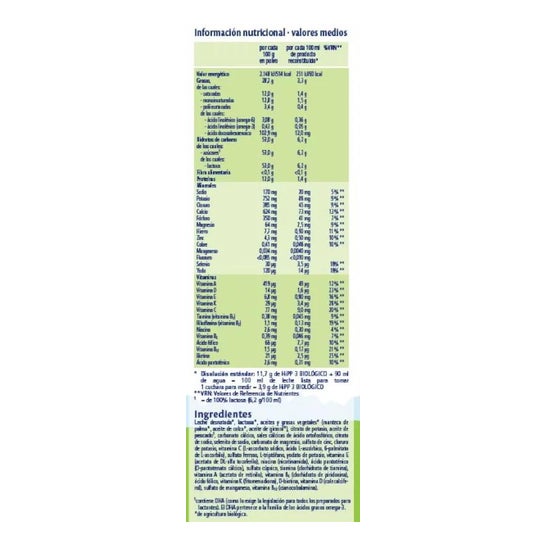 Hipp Leche 3 De Crecimiento Bio 500g