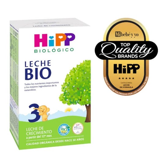 Hipp Leche 3 De Crecimiento Bio 500g