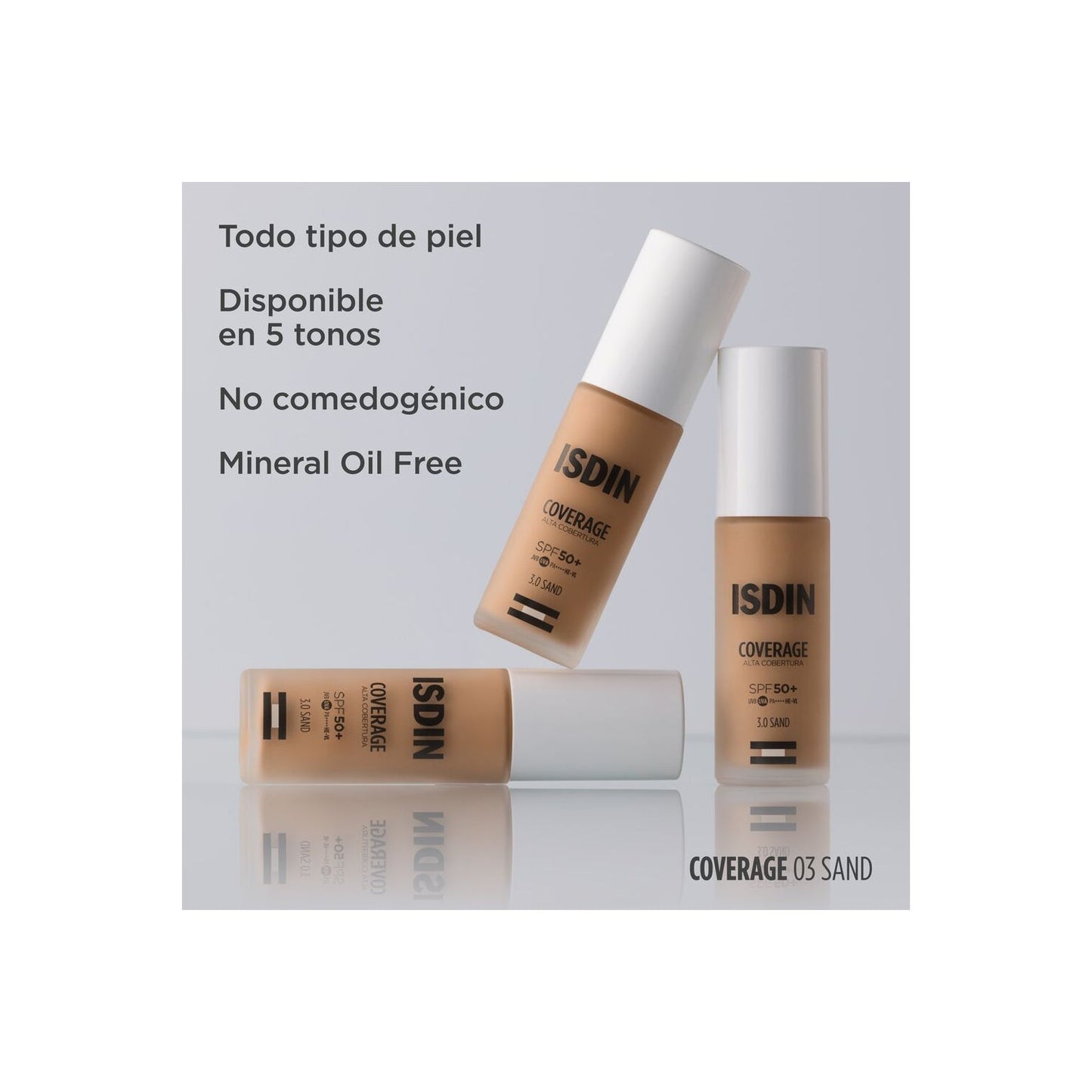 ISDIN Coverage 3.0 Sand SPF50+ 30g