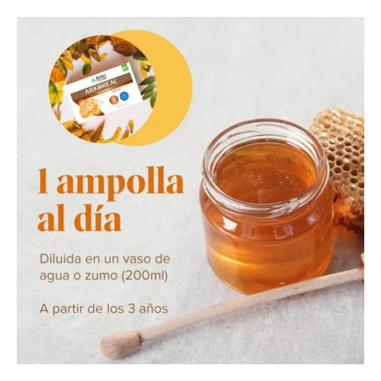 Arkopharma Arkoreal Jalea Real 1500mg Sin Azúcar 20ampollas