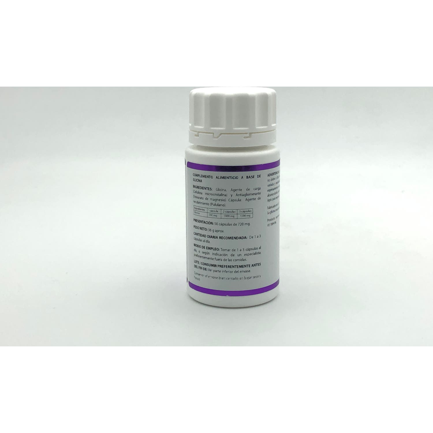 Equisalud Glicina 500mg 50caps