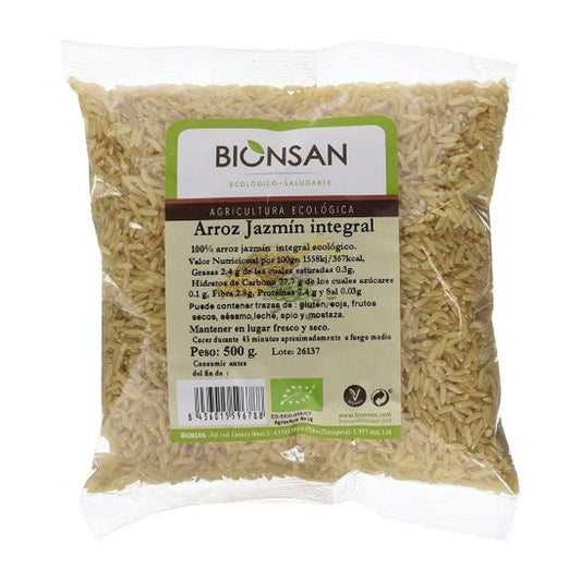 Bionsan Arroz Jazmín Integral Bio 500g