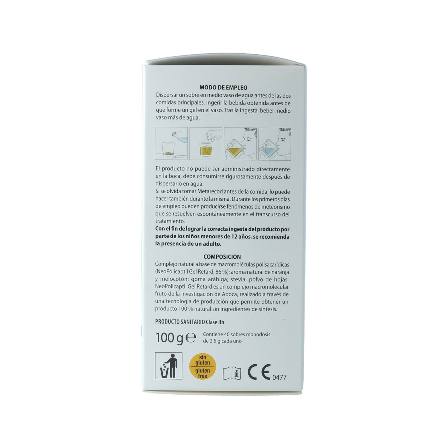 Aboca Metarecod 40 sobres