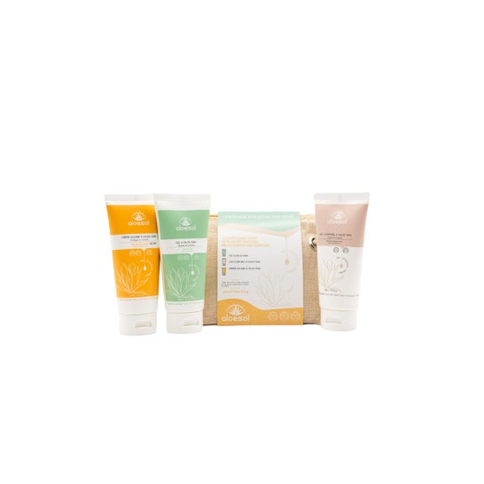 Aloesol Pack Evasion Des Sens gel + Loción Corporal + Crema Solar Spf30