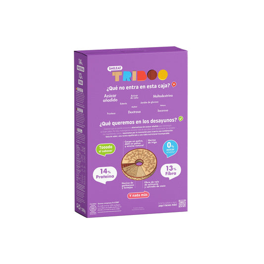 Smileat Triboo Cereales Ecológicos Sabor Chocolate 300g
