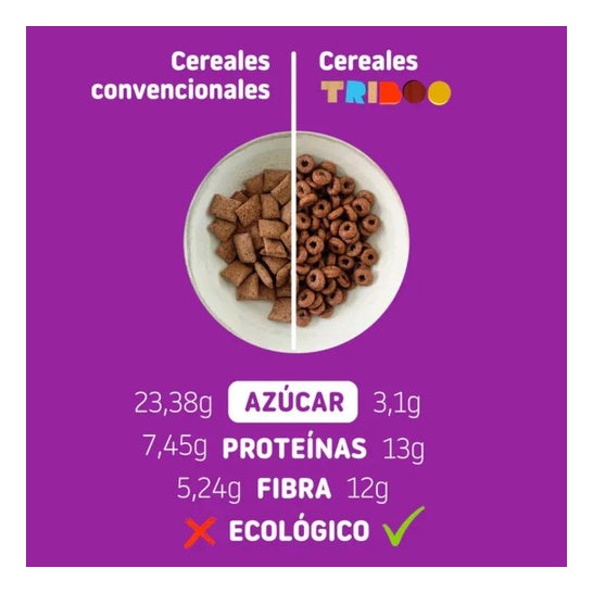 Smileat Triboo Cereales Ecológicos Sabor Chocolate 300g
