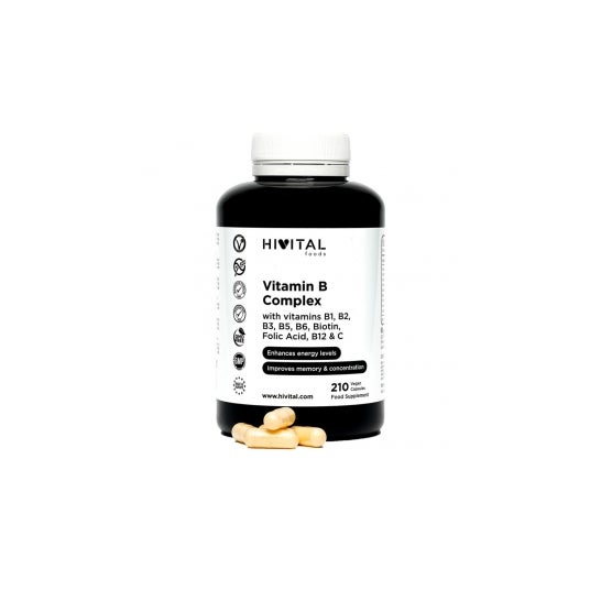 Hivital Vitamina B Complex 210 cápsulas veganas