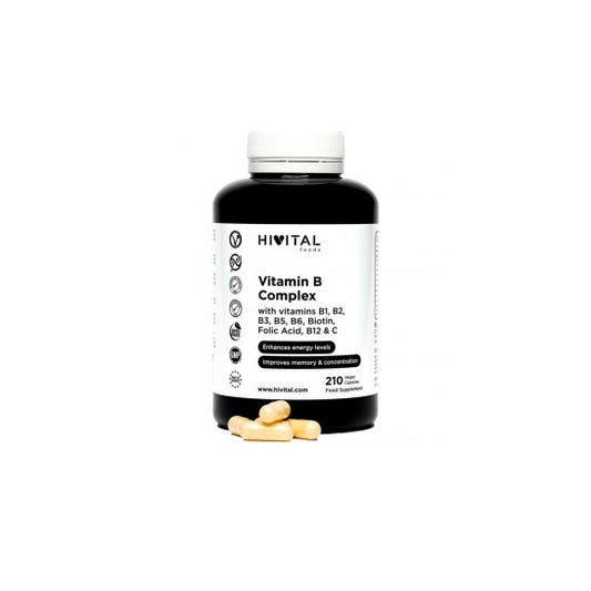 Hivital Vitamina B Complex 210 cápsulas veganas