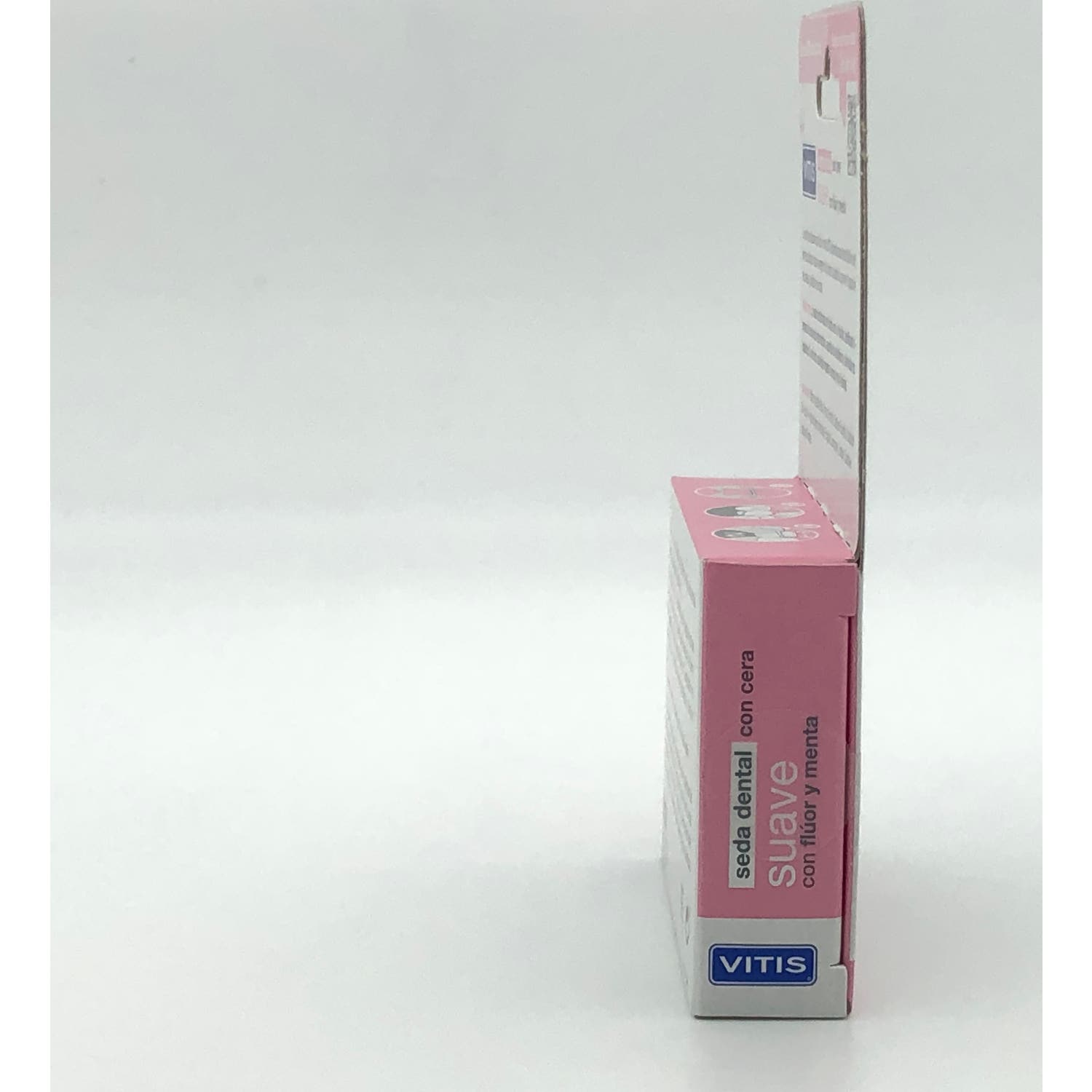 Vitis Seda Dental Suave con Cera, Flúor y Menta 50m