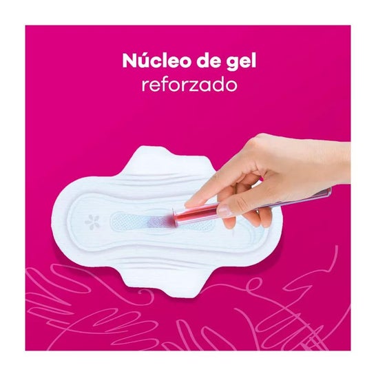Ausonia® Airdry compresa super alas 10uds