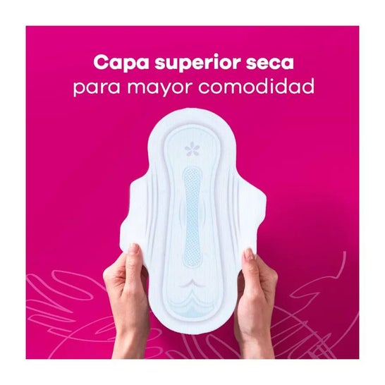 Ausonia® Airdry compresa super alas 10uds