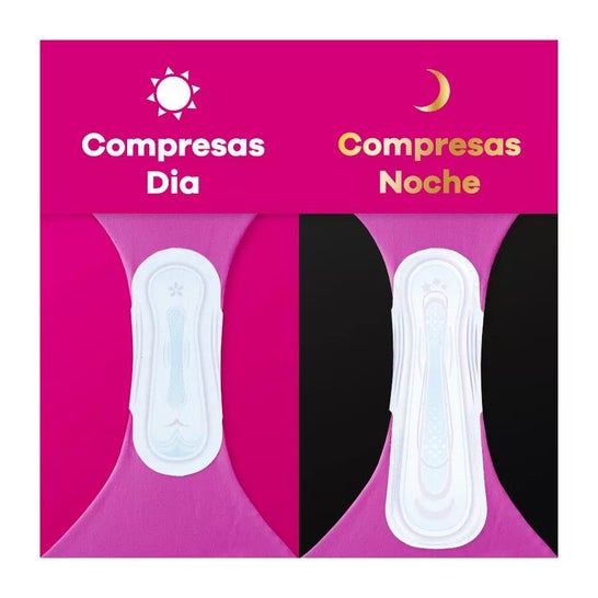 Ausonia® Airdry compresa super alas 10uds