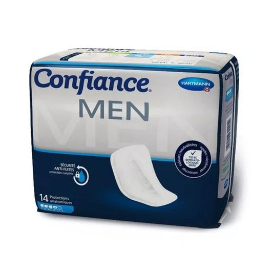Confidence Specific Absorbent Proctections Specific Absorbent Proctections Hombres Paquete de 14 protecciones