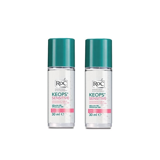 Roc Keops Déodorant Peaux Fragiles Bille 2X30ml