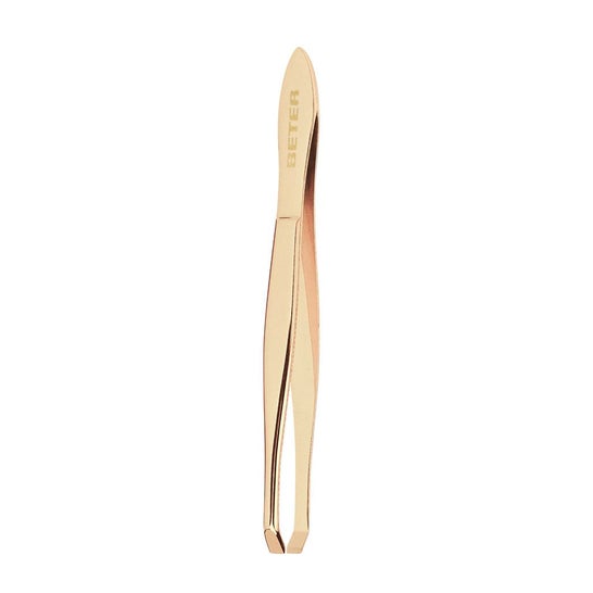 Beter Pinza Punta Cangrejo Dorada 9.3cm