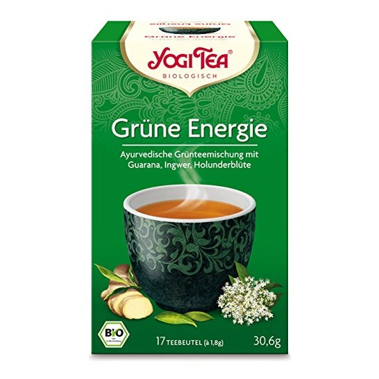 Yogi Tea Verde Energía 17uds