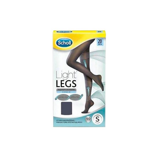Scholl medias 20DEN color negro Talla S 1ud