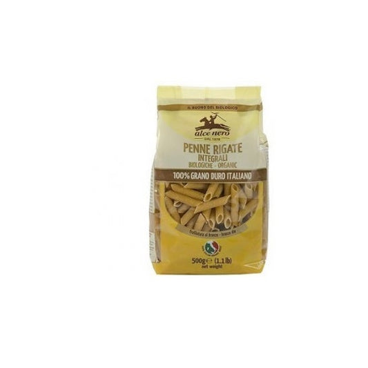 Alce Nero Penne Trigo Integral Orgânico Integral 500g