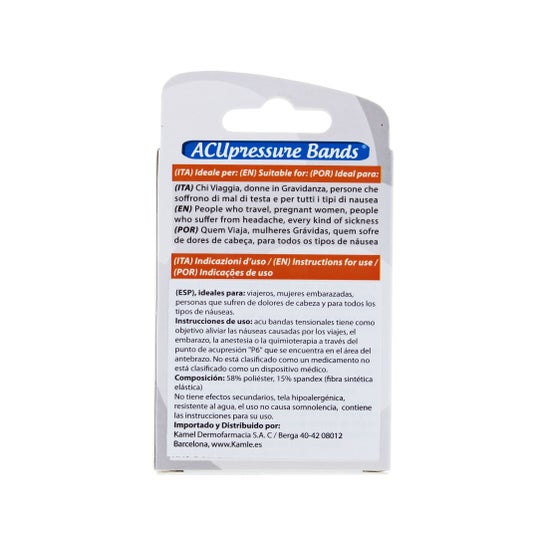 Kamel ACUpressure Bands Adultos 2 uds